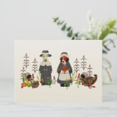 感謝祭のワンコたち 招待状 (スタンド正面)