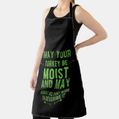 感謝祭の七面鳥がしっとりしていおもしろいるように エプロン (インサイチュ)