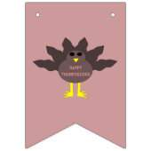 感謝祭の七面鳥のバンティング旗 バンティングフラッグ (第2の旗)