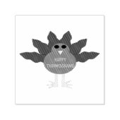 感謝祭の七面鳥の自己の印鑑 セルフインキングスタンプ (デザイン)