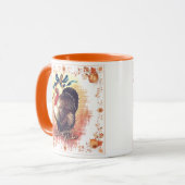 感謝祭の七面鳥の願い マグカップ (正面左)