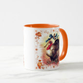 感謝祭の七面鳥の願い マグカップ (正面右)