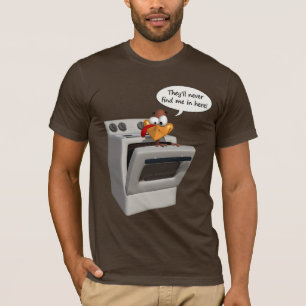 感謝祭の七面鳥のTシャツ Tシャツ
