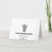 感謝祭の七面鳥アニメ シーズンカード (裏面)