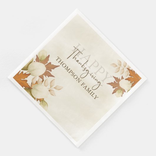 感謝祭の七面鳥エレガントの緑の葉 (コーナー)