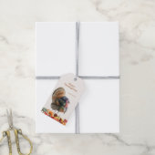 感謝祭の七面鳥ギフトタグ ギフトタグ (より糸付き)