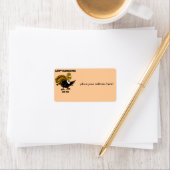 感謝祭の七面鳥ディナー ラベル (インサイチュ)