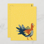 感謝祭の七面鳥 ポストカード (正面/裏面)