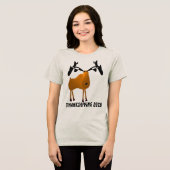 感謝祭の今年の変化 – トライブレンドTシャツ (正面全面)