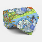 感謝祭の休日のタイ、TIC TAC TOE おもしろい TURKEY ネクタイ (ロール)