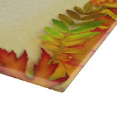 感謝祭の休暇の七面鳥のガラスまな板 カッティングボード (角)