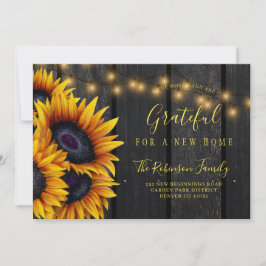 感謝祭の住所の変更の新しい家の移動 案内状