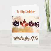 ***感謝祭の兵士****ここにUを! シーズンカード (正面)