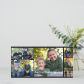 感謝祭の写真カード シーズンカード (スタンド正面)