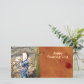 感謝祭の写真カード シーズンカード (スタンド正面)