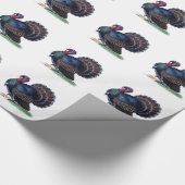 感謝祭の包装紙のヴィンテージトルコ ラッピングペーパー (角)