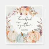 感謝祭の友与え達の夕食 スタンダードランチョンナプキン (正面)