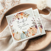 感謝祭の友与え達の夕食 スタンダードランチョンナプキン