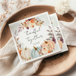 感謝祭の友与え達の夕食 スタンダードランチョンナプキン