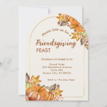 感謝祭の友達モダンディナーパーティー