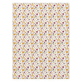 感謝祭の収穫野菜の家族 テーブルクロス (正面)