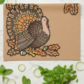 感謝祭の台所タオル キッチンタオル (折り畳み)