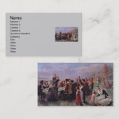 感謝祭の名刺 名刺 (正面/裏面)