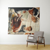 感謝祭の喜び:家族の饗宴 タペストリー (インサイチュ(横))