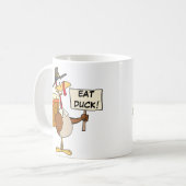 感謝祭の夕食のためのトルコへの代わり コーヒーマグカップ (正面左)