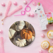 感謝祭の夕食のカボチャ収穫 ペーパープレート (パーティー)