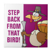 感謝祭の夕食の人質を取るトルコ タイル (正面)