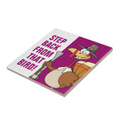 感謝祭の夕食の人質を取るトルコ タイル (側面)