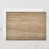 感謝祭の夕食の招待状 招待状 (裏面)