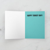 感謝祭の夕食を人質に取るトルコ シーズンカード (内部)