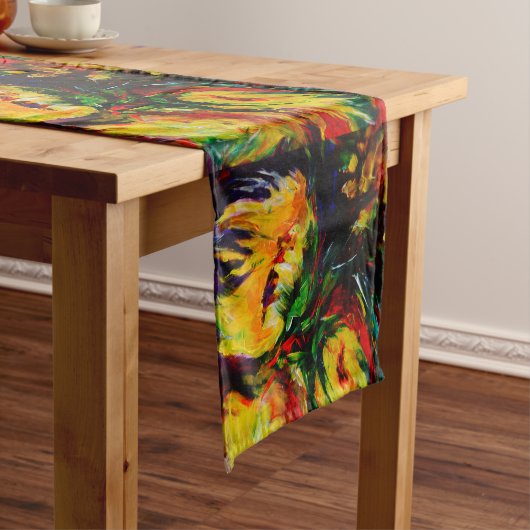 感謝祭の夕食 ショートテーブルランナー (インサイチュ)