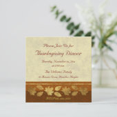 感謝祭の夕食 招待状 (スタンド正面)