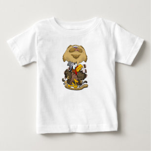 感謝祭の大ネコ ベビーTシャツ