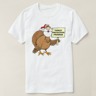 感謝祭の子どもが冗談で七面鳥を隠す保護 Tシャツ