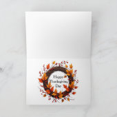 感謝祭の子供 シーズンカード (内部)