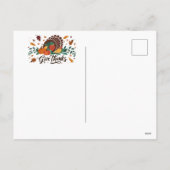 感謝祭の子供 シーズンポストカード (裏面)