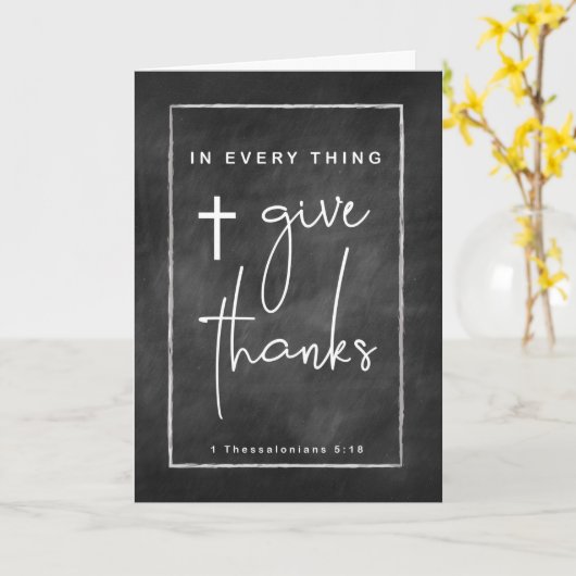 感謝祭の宗教的与え感謝していカルボードの外観 カード (黄色い花)