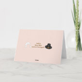 感謝祭の宴にご一緒しましょう カード (裏面)