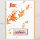 感謝祭の家族アンケート (裏面)