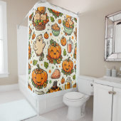 感謝祭の家族 シャワーカーテン (インサイチュ)