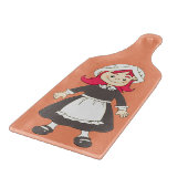 感謝祭の巡礼少女 カッティングボード (角)