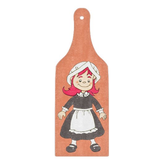 感謝祭の巡礼少女 カッティングボード (正面)