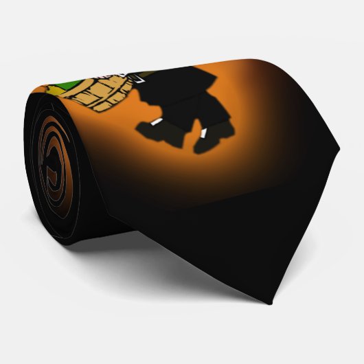 感謝祭の巡礼少年ダーク ネクタイ (ロール)