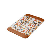 感謝祭の巡礼者の収穫パターン バスマット (アングル)