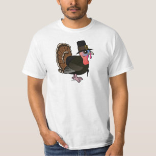 感謝祭の巡礼者トルコ Tシャツ