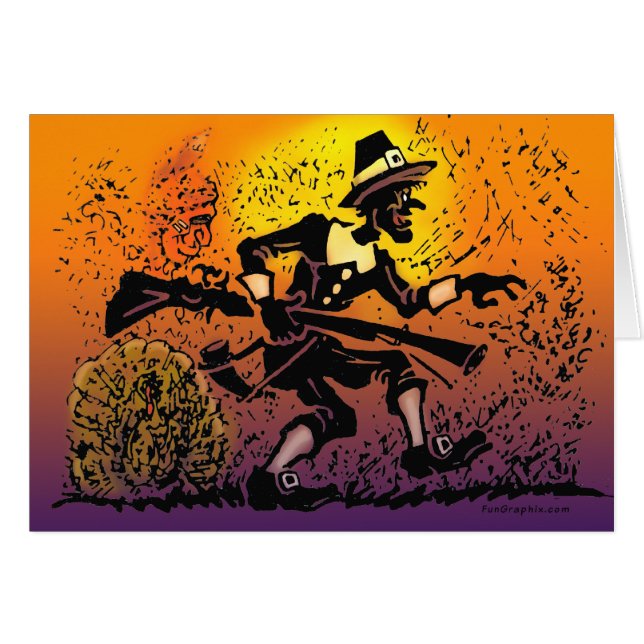 感謝祭の巡礼者 (正面横)